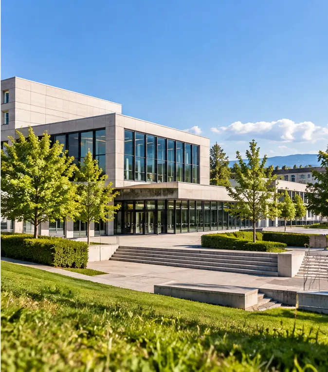 Hochschulgebäude der Universität St. Gallen